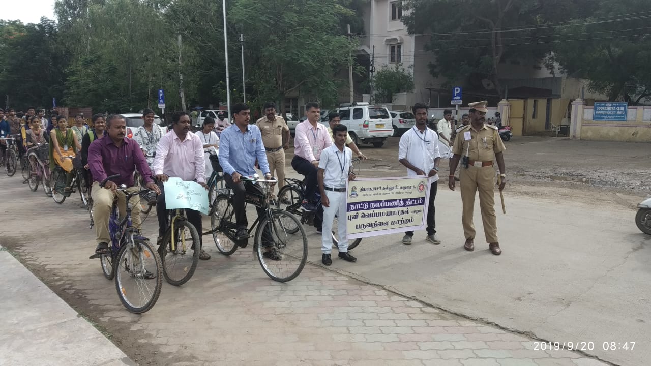 Cycle Rally on Global Warming